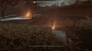 Utilize the tall grass properly as you make your way back to the prison(Image via Sucker Punch)